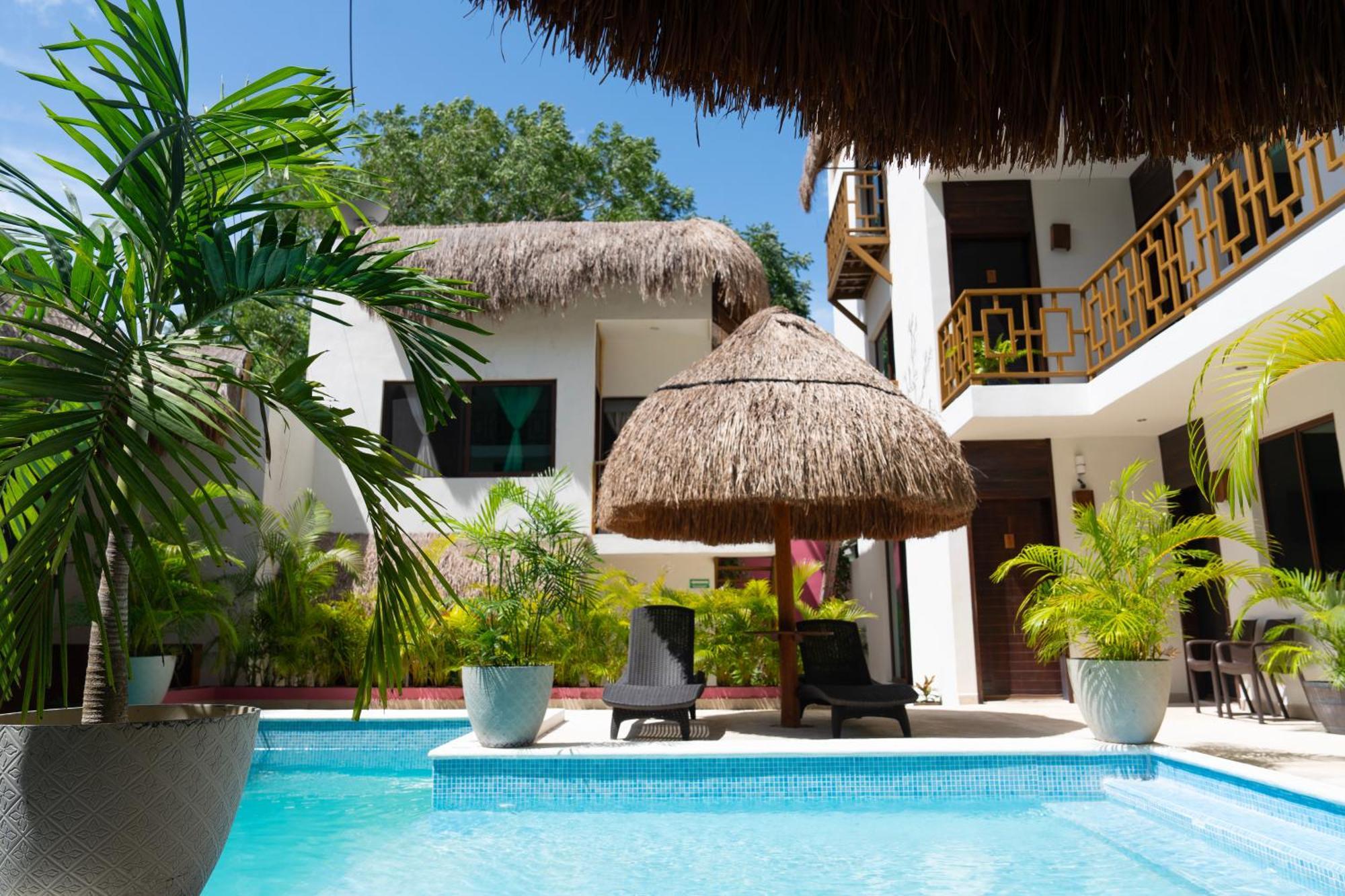 Hotel Diosa Del Agua Bacalar Ngoại thất bức ảnh